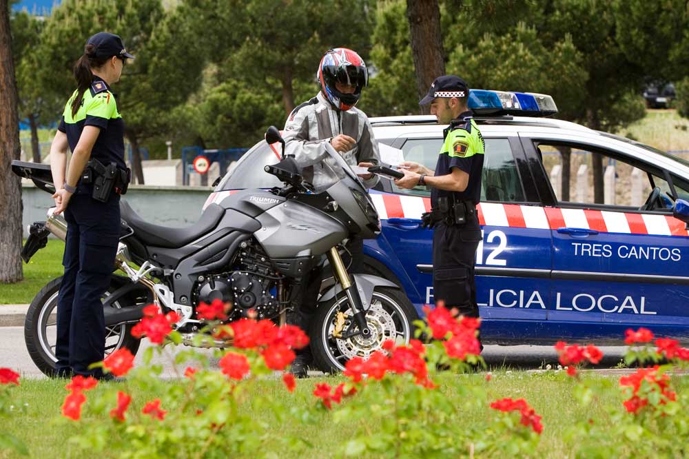 Las multas de moto más frecuentes