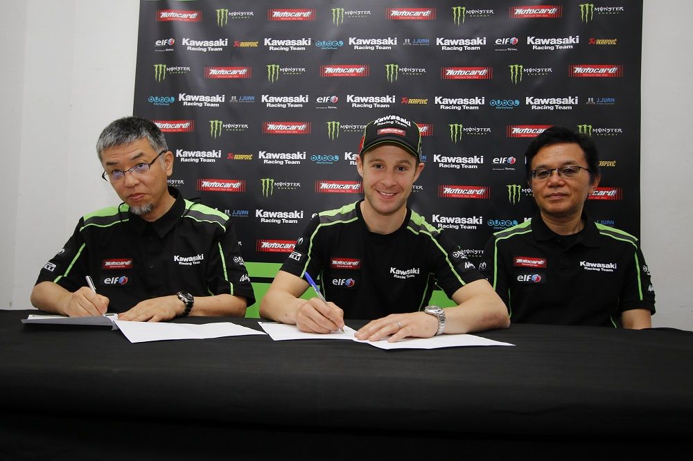 Jonathan Rea renueva con el Kawasaki Racing Team
