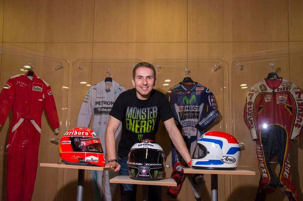 Jorge Lorenzo presenta su museo
