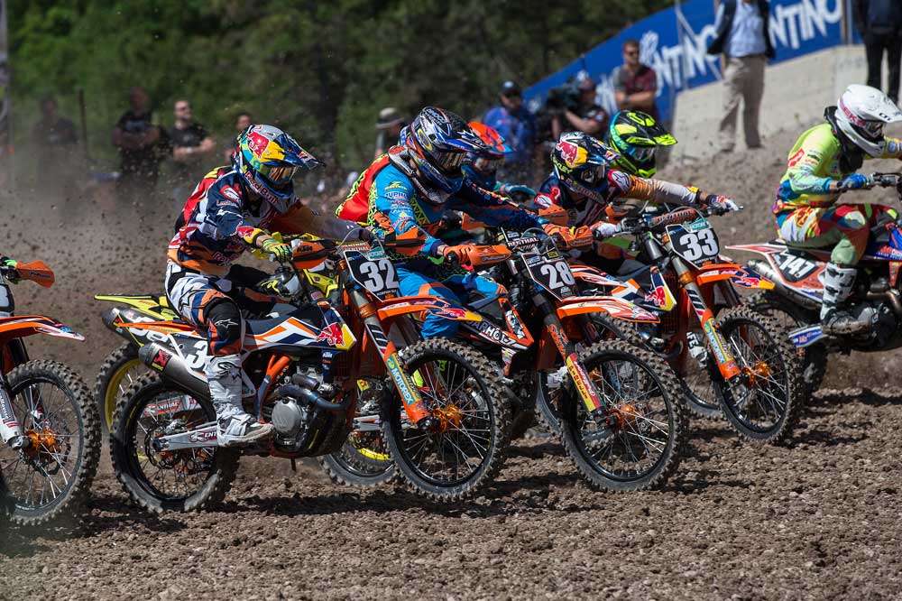 Primer pódium de Jorge Prado en el Europeo EMX250 de Trentino