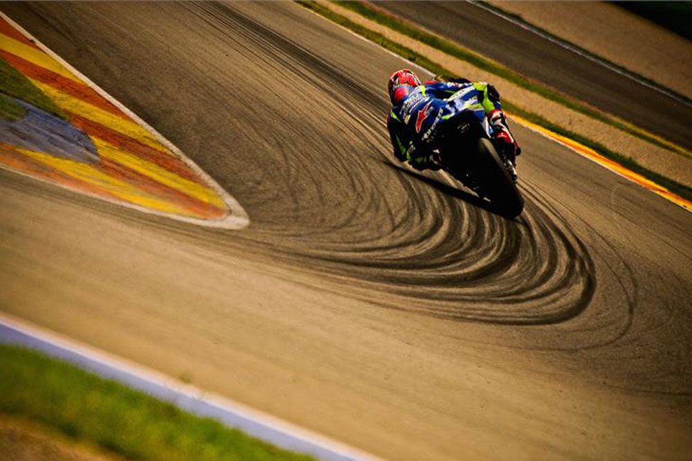 Dos días de test de Suzuki en Valencia