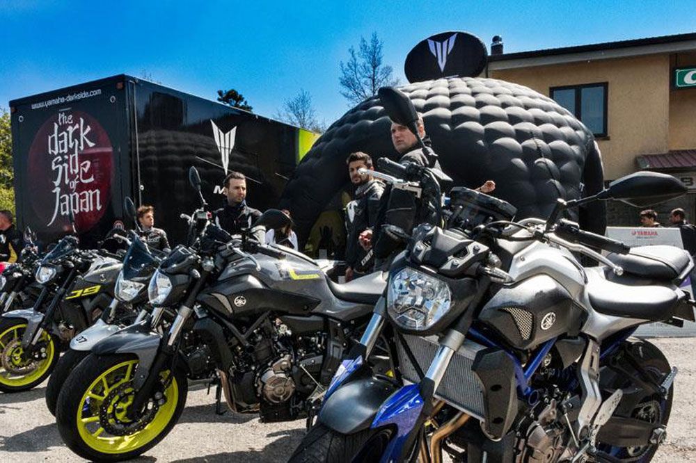 Prueba las Yamaha MT en el MT Tour 2016