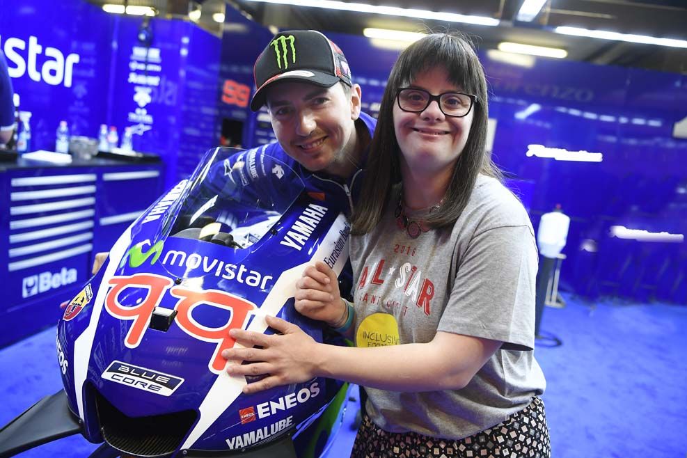 Jorge Lorenzo y Anna Vives vuelven a colaborar en el GP de Cataluña