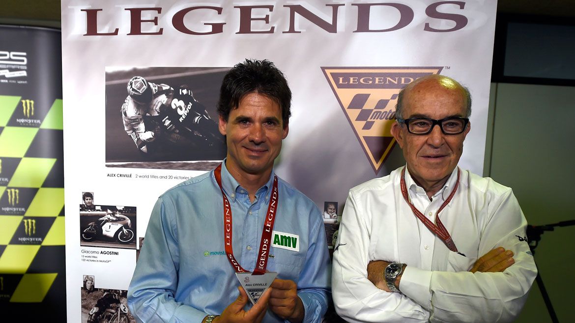 Álex Crivillé es nombrado Leyenda de MotoGP