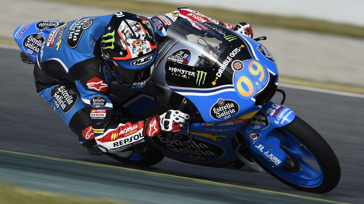 Jorge Navarro se estrena y termina con la sequía española en Moto3