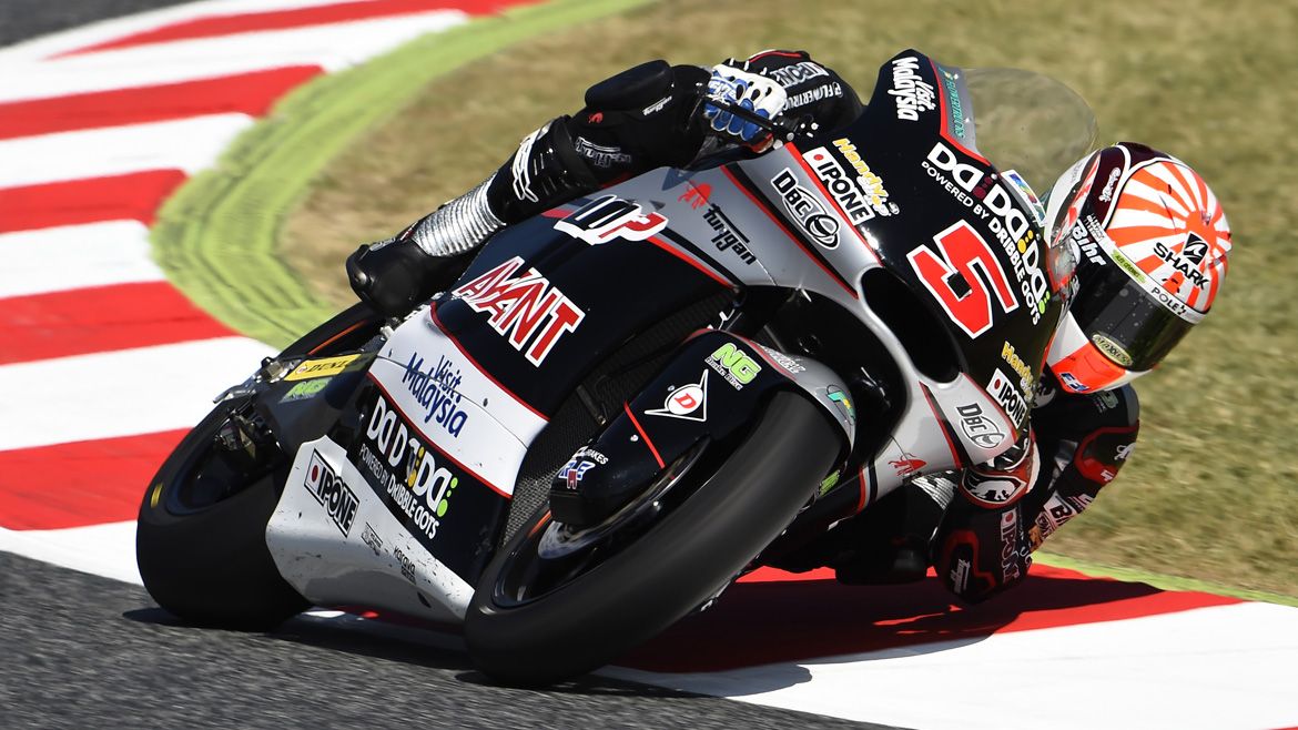 Johann Zarco bate a Alex Rins por milésimas