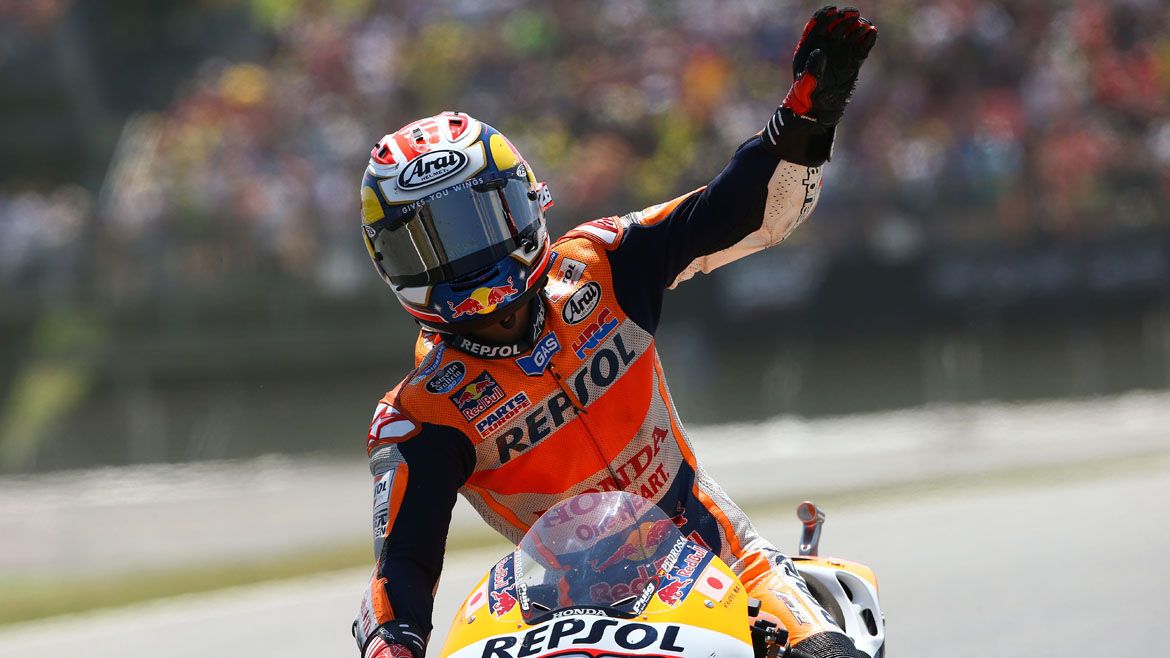 Dani Pedrosa: “Viñales fue muy agresivo, nos ha hecho perder mucho tiempo”