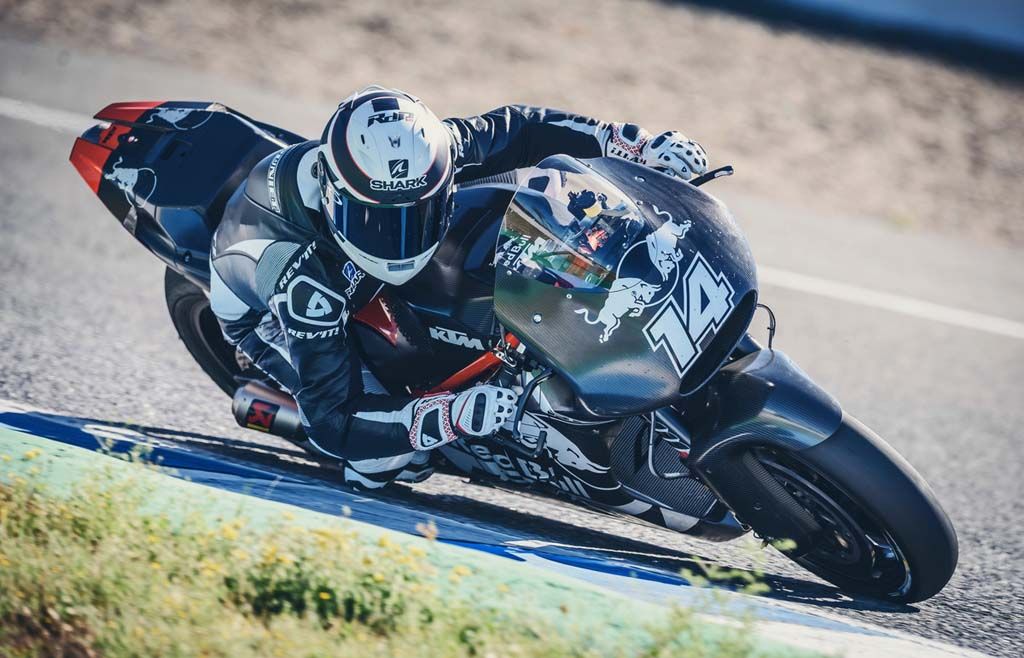 KTM prueba su MotoGP en Jerez