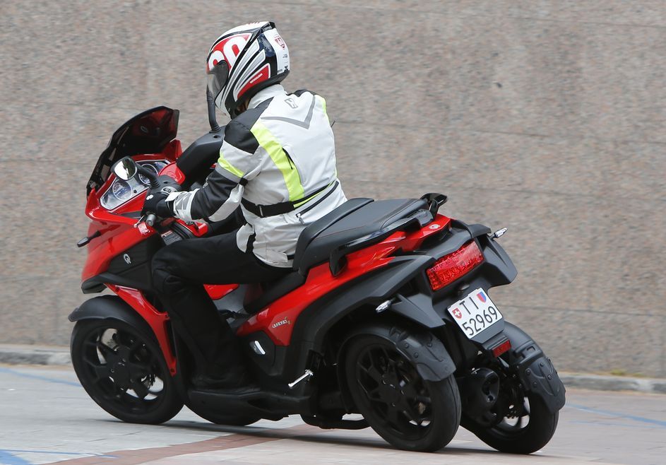 Quadro4, la moto de cuatro ruedas