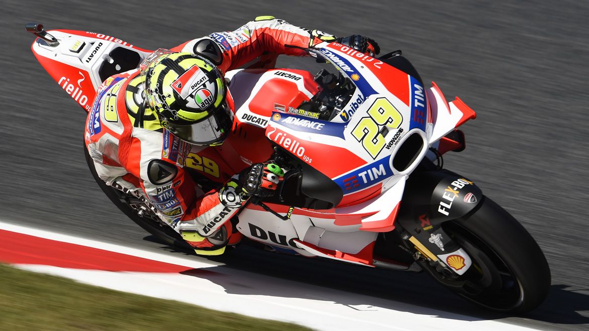Andrea Iannone ya estuvo con Ducati oficial en MotoGP