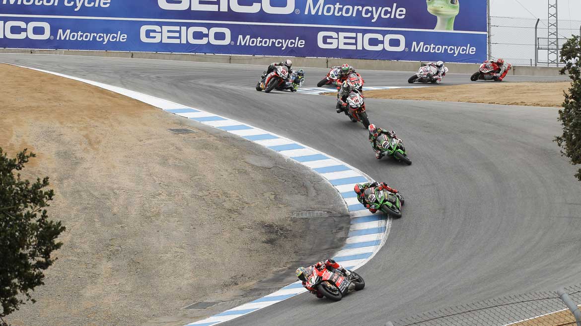 Horarios del Mundial de Superbike en Laguna Seca