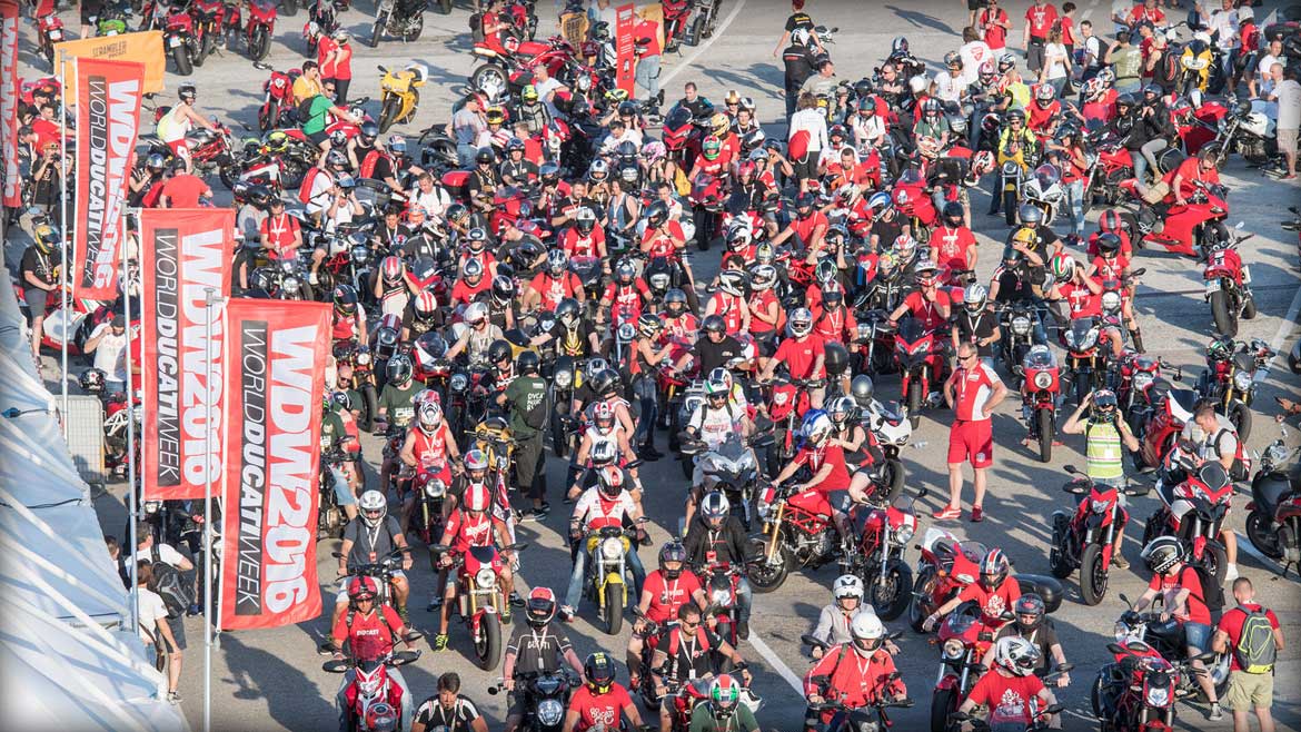 World Ducati Week 2016. La gran concentración de los ducatistas.