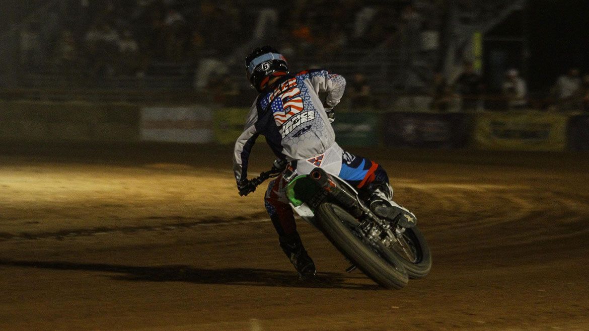 Brad Baker se impone en la primera prueba de la Copa de España de Flat Track