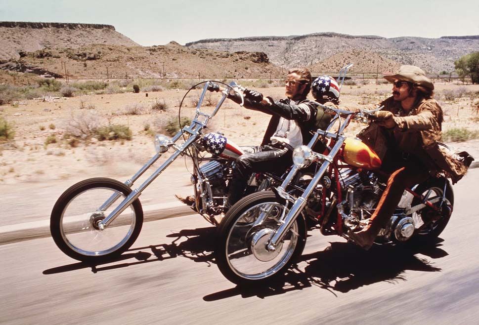 La ruta de Easy Rider, de costa a costa de Estados Unidos en moto