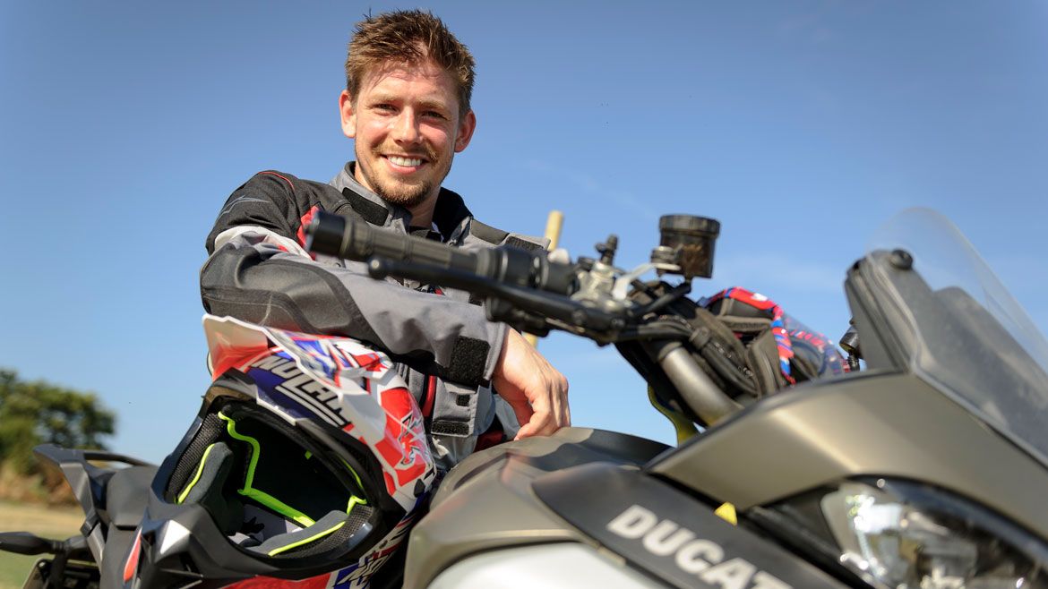 Casey Stoner cuenta su experiencia en el curso off road de Ducati