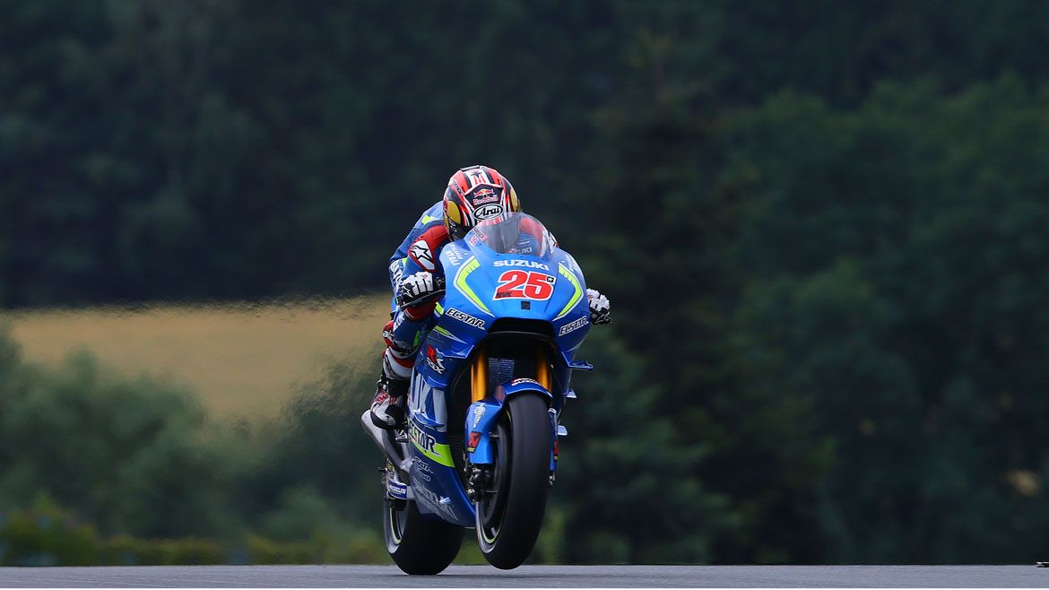 Maverick Viñales, al frente la primera jornada del GP de Alemania