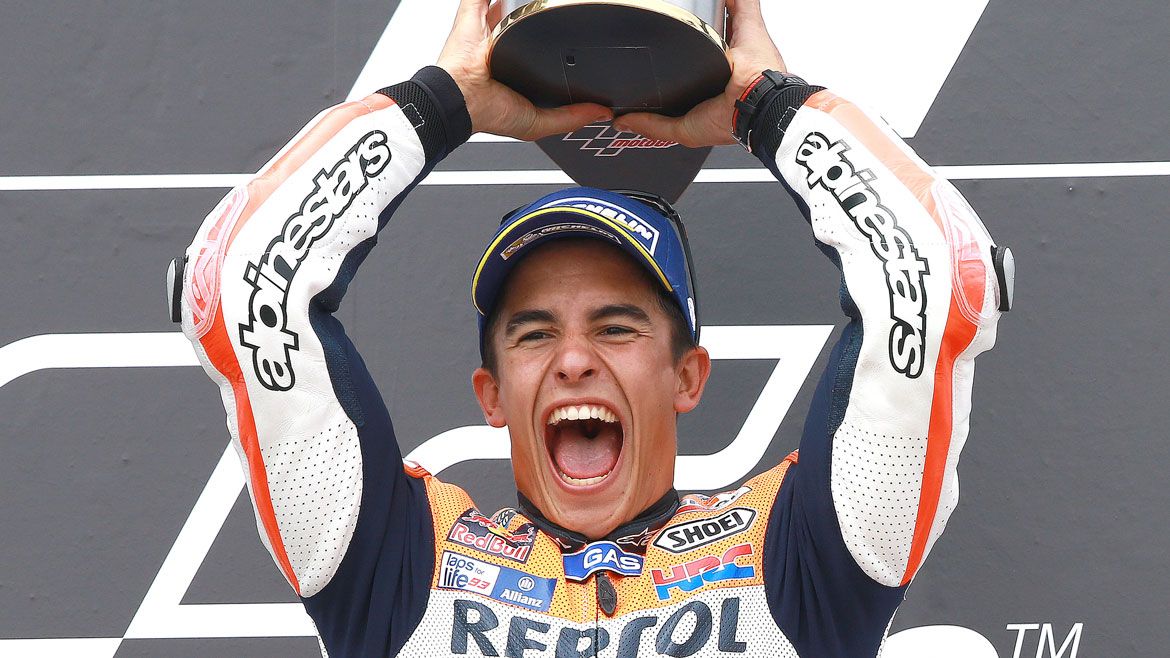Marc Márquez, magistral