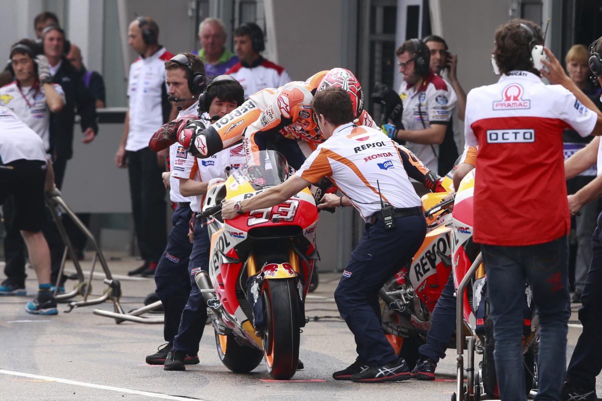 El cambio de moto de Marc Márquez, completamente legal