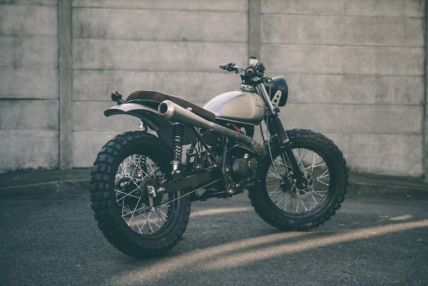 Suzuki Van Van Grimpeur por Forged Motorcycles, sensaciones a pequeña escala