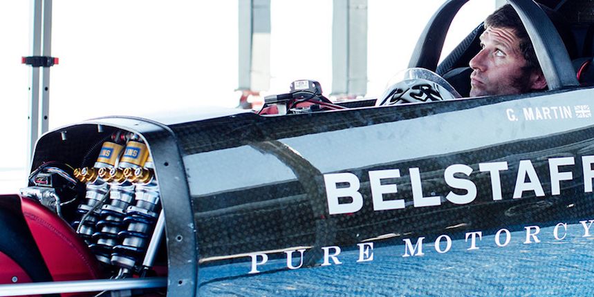 Primeros pasos de Guy Martin con la Triumph Streamliner en Bonneville