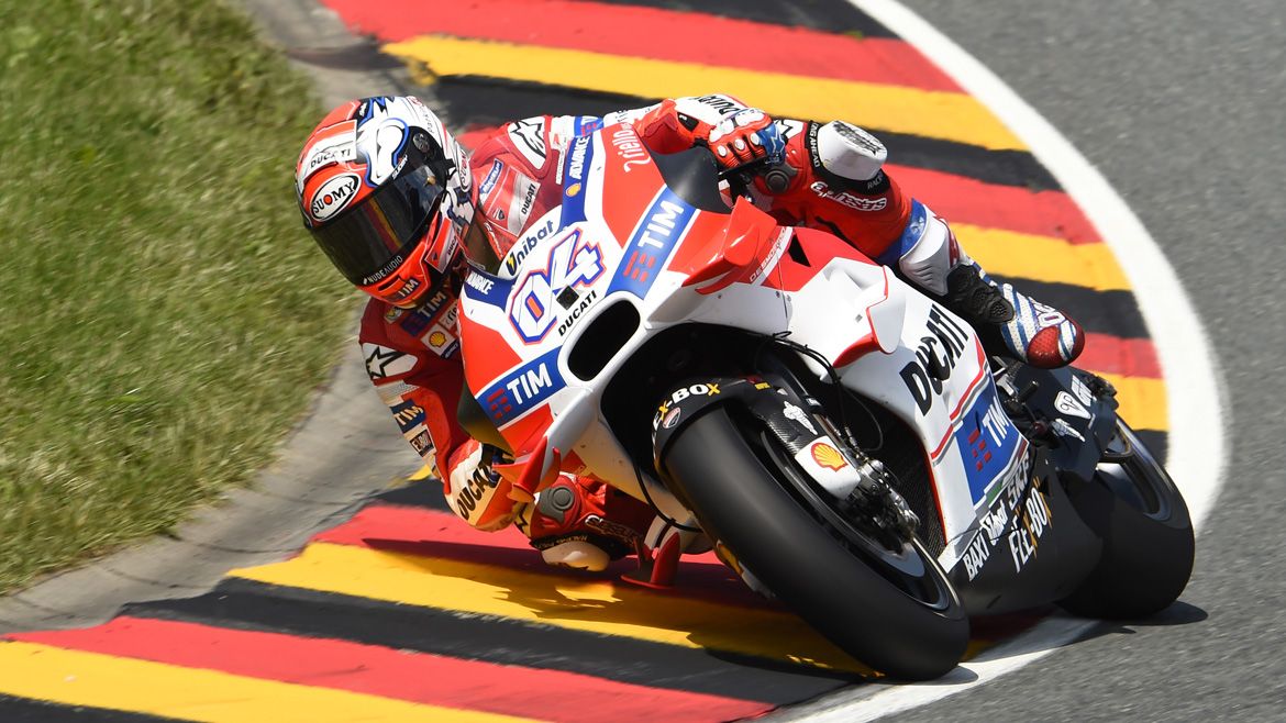 Las Ducati arrasan en la jornada inaugural del GP de Austria