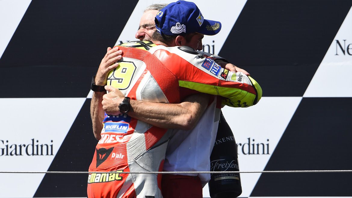 Andrea Iannone: “He arriesgado y me ha salido bien”
