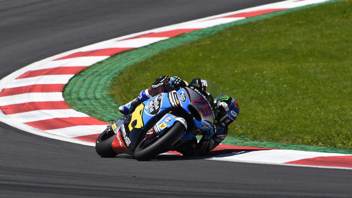 Alex Márquez, el más rápido en el libre 1 de Moto2