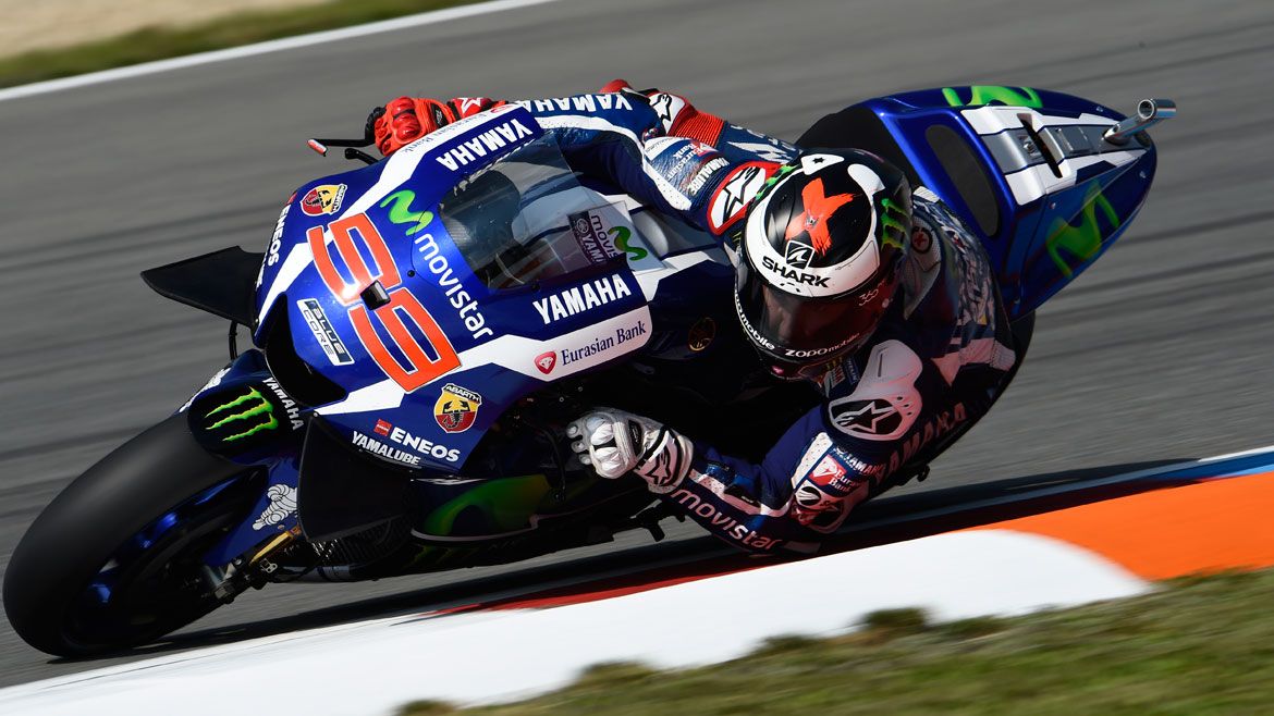Jorge Lorenzo, el más rápido en el test de Brno