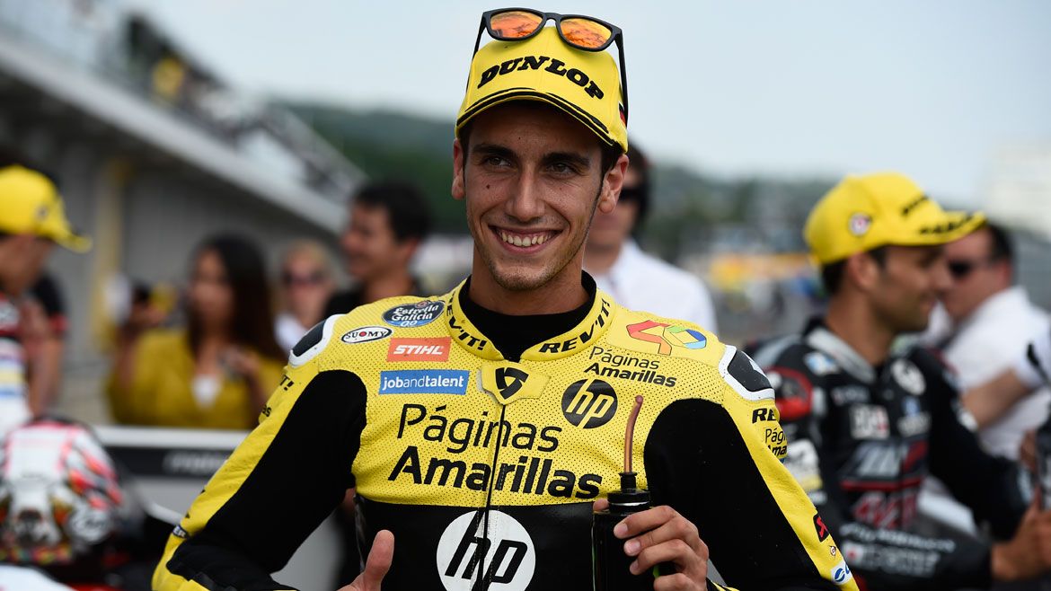 Álex Rins se fractura la clavícula entrenando y será operado hoy