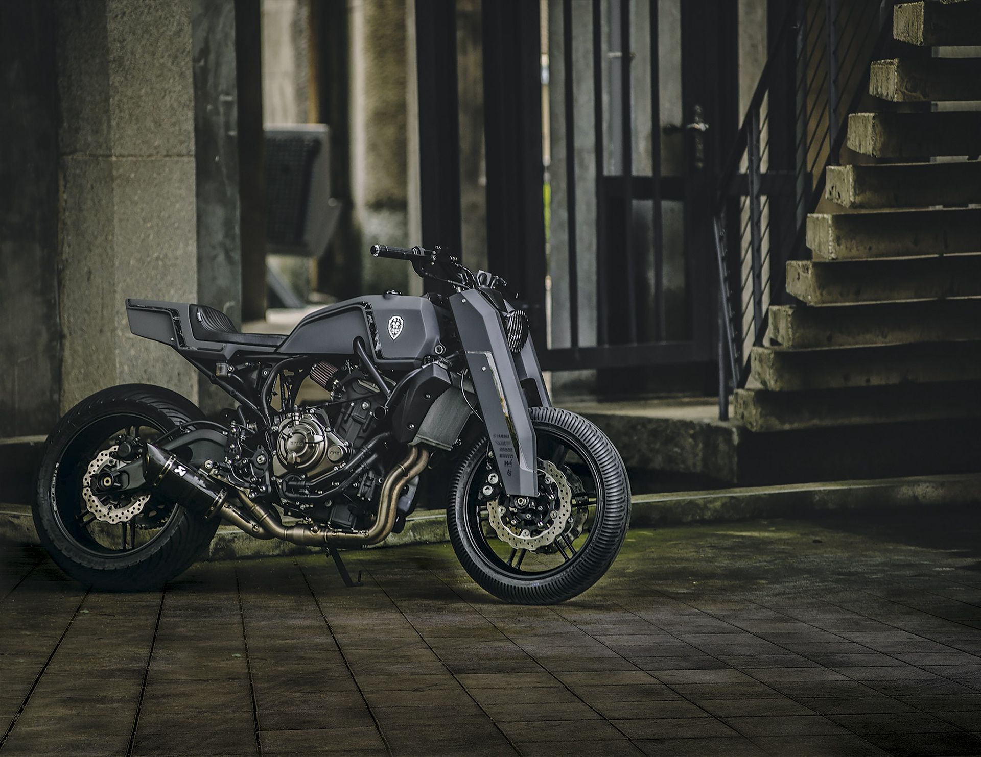 Onyx Blade de Rough Crafts, la Yamaha MT-07 hecha músculo