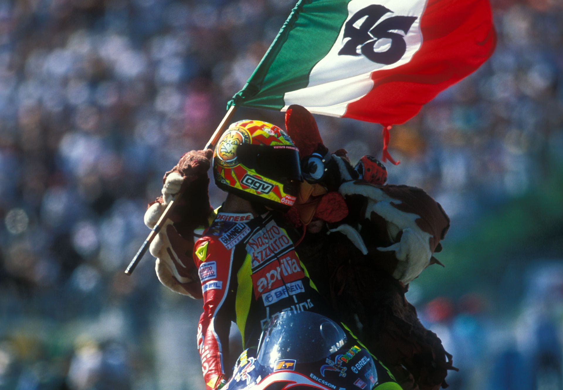 Las celebraciones más sonadas de Valentino Rossi