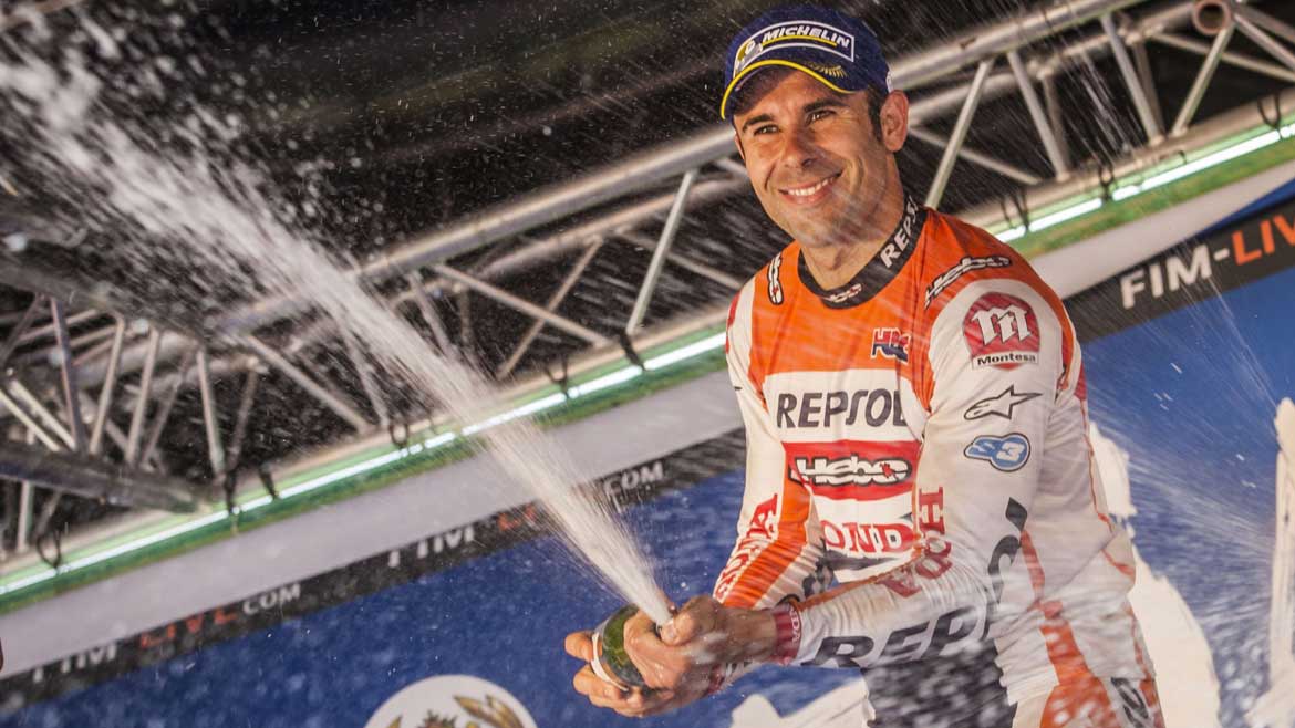 La carrera deportiva de Toni Bou