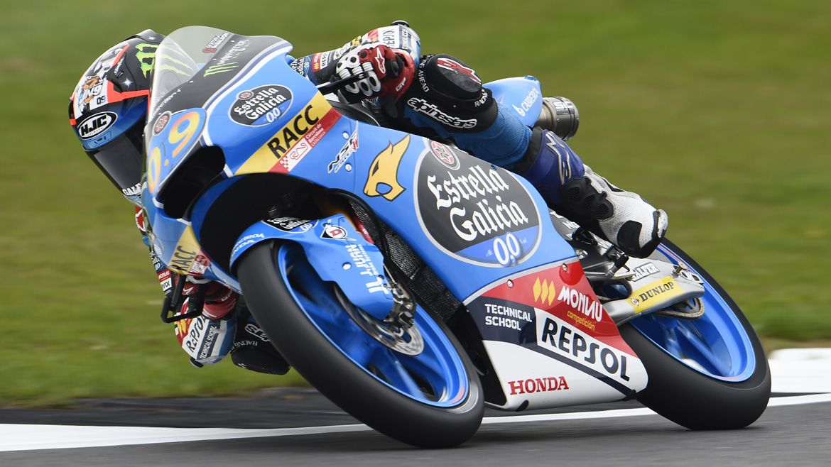 Jorge Navarro, el más rápido el viernes en Silverstone