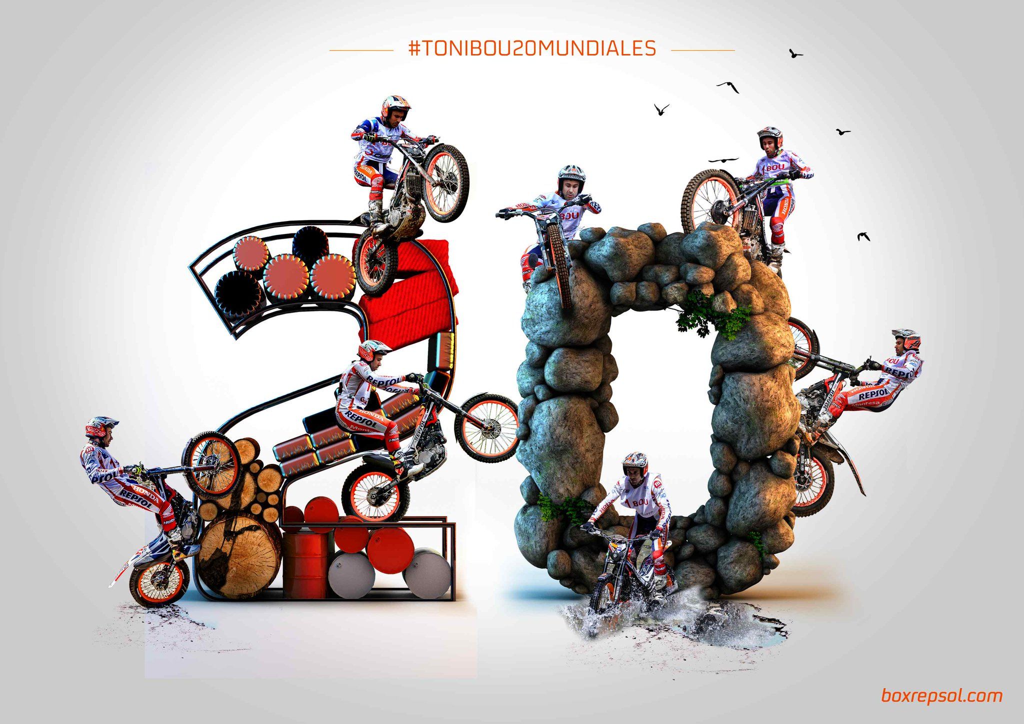 Toni Bou gana su 20º Campeonato del Mundo de Trial