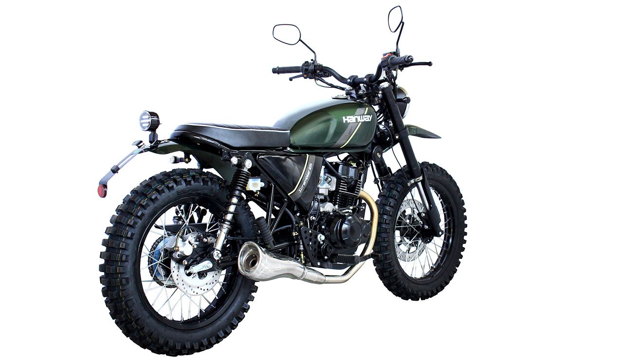 Hanway Scrambler 125, el espíritu Scrambler por 2.095 euros