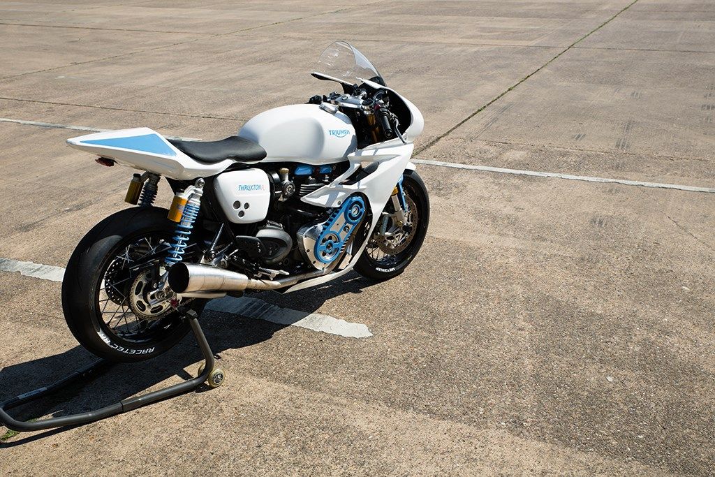 Así suenan las Triumph Thruxton R sobre-alimentadas del Glemseck 101