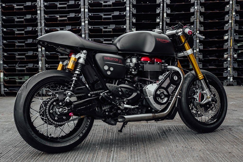 The White Bike y Bulldog, dos Triumph Thruxton sobrealimentadas