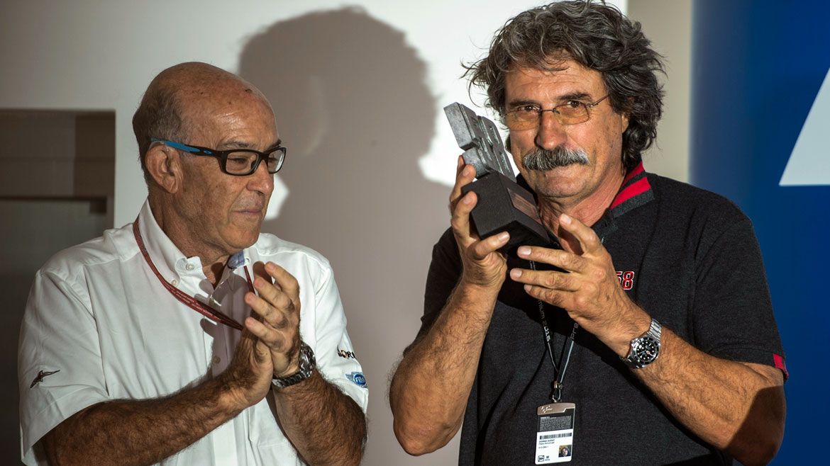 Retirada pactada del #58 de Marco Simoncelli