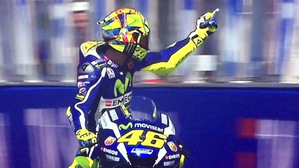 La peineta de Valentino Rossi y la tila de Aleix Espargaró