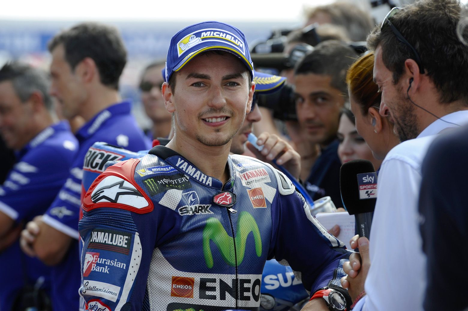 Jorge Lorenzo: "Con 37 años tienes que ser educado y dejar hablar a quien hacen la pregunta"