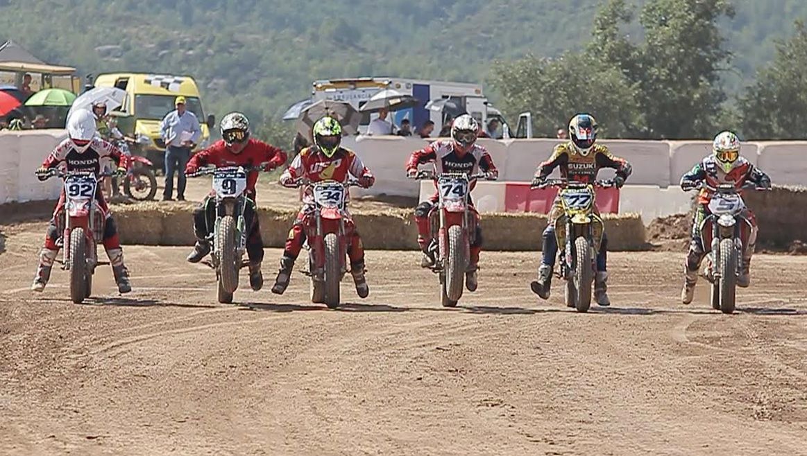 Ferran Cardús, nuevo líder de la Copa de España de Flat Track