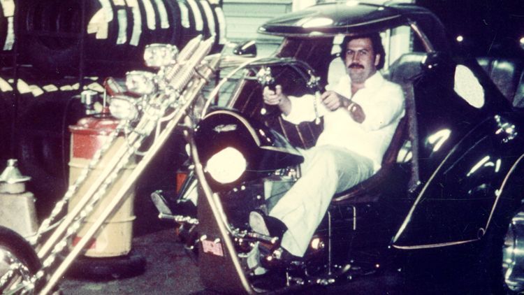 Pablo Escobar y las motos