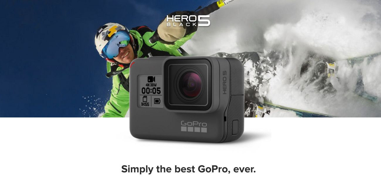 GoPro HERO5 Black, adiós a las carcasas y con control por voz