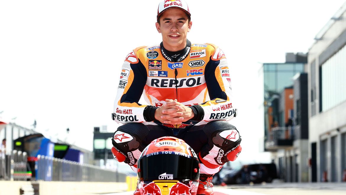Marc Márquez: "MotorLand Aragon es un circuito Honda"