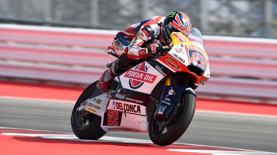 Sam Lowes comienza liderando en Aragón
