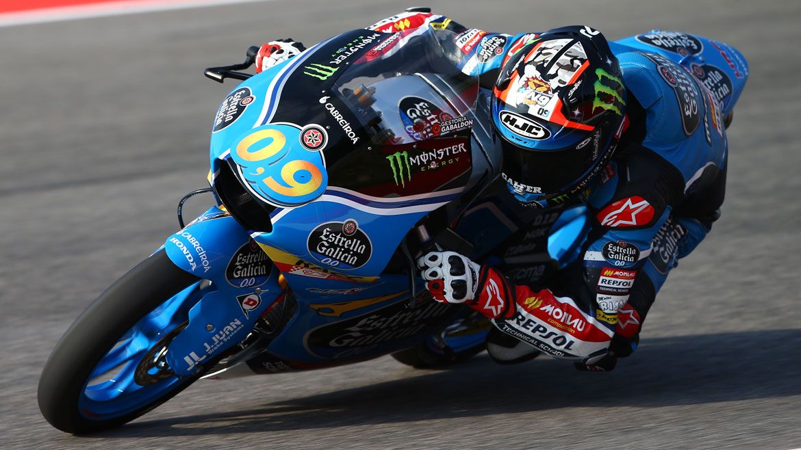 Jorge Navarro, el más rápido en la FP1 de Aragón