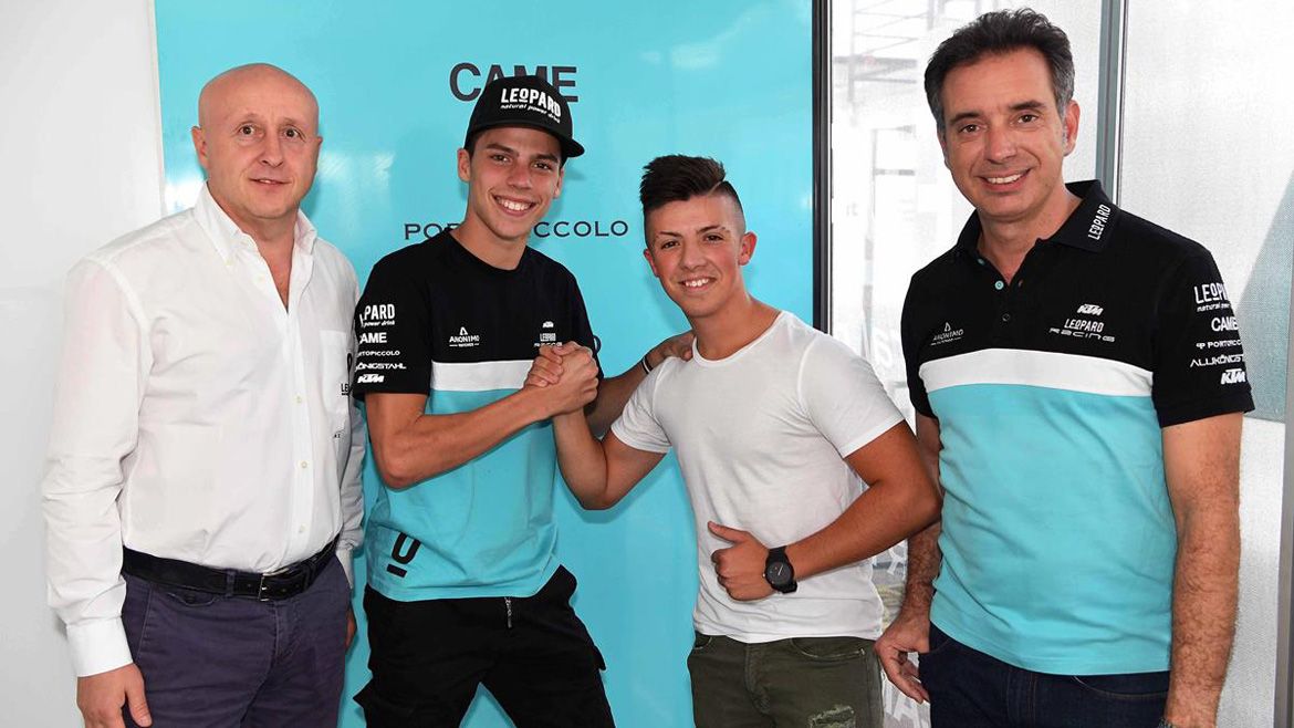 Joan Mir y Livio Loi, juntos en el Leopard Racing en 2017
