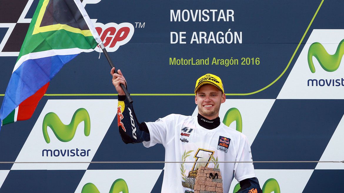 Brad Binder, nuevo campeón del mundo de Moto3