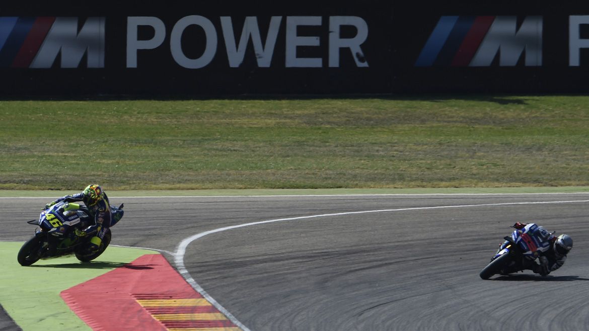 Valentino Rossi: “No habría sido bueno golpear a Jorge”