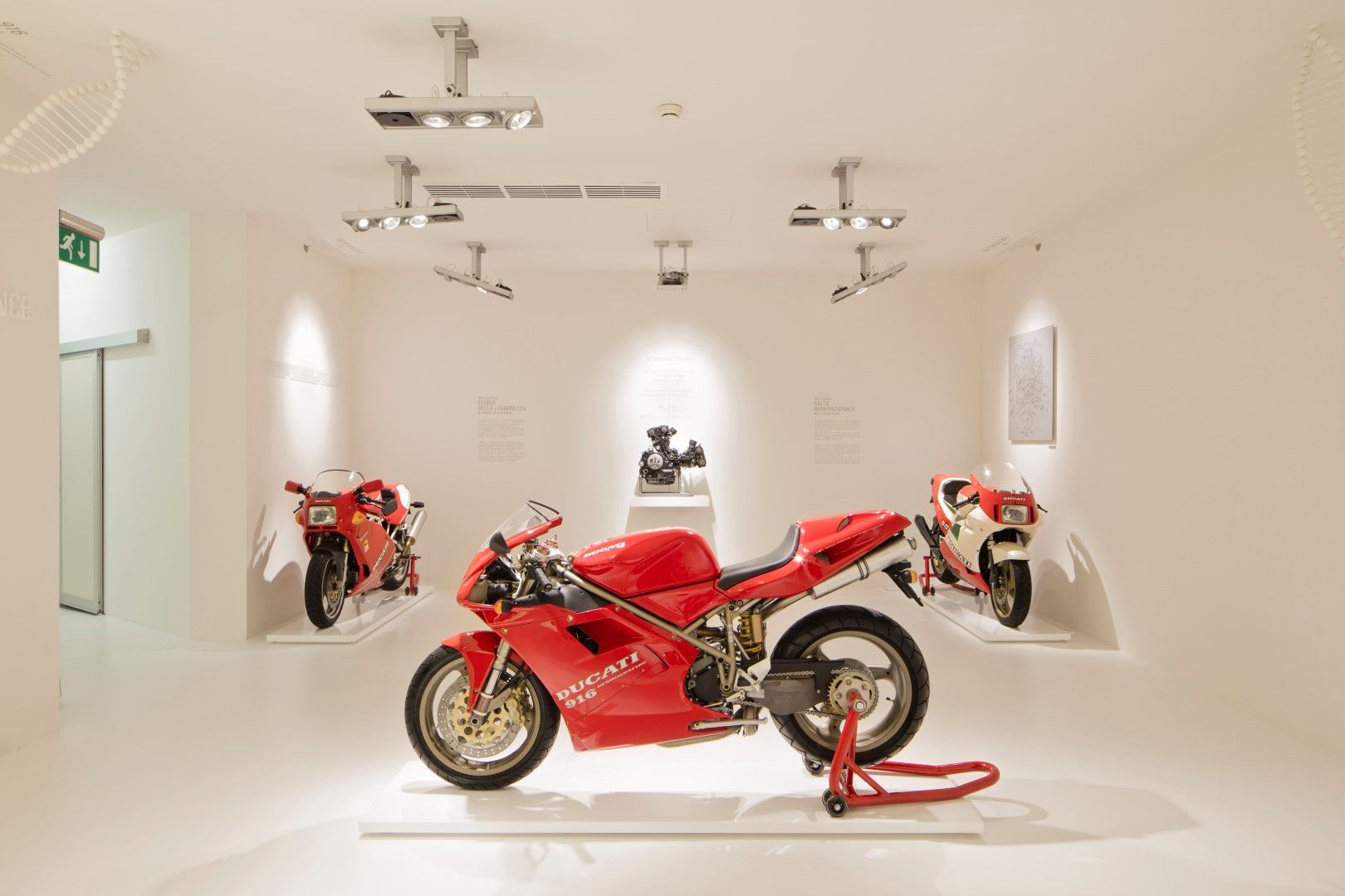 El nuevo museo Ducati, inaugurado por el Primer Ministro de Italia